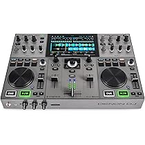 Denon DJ PRIME GO+ Portable DJ Controller and Mixer with Stem
